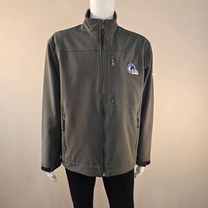 US Open 2012 The Olympic Club Mens Full Zip Jacket USGA Weatherproof Sz L NBC